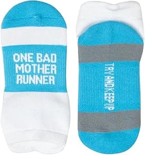 Motivational Ankle Running Socks - Inspirational Affirmation Socks for Women - Runners Gifts & Motivation