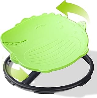Dinosaur Sensory Spinning Chair for Kids(Green)