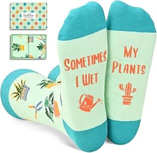 Plant Gifts for Women Men - Gardening Plant Socks for Nature Lovers