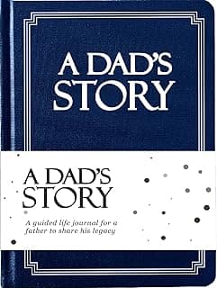 Dad's Life Story Journal (Hardcover): A Meaningful Keepsake for Dad to Share His Journey and Memories, Book Includes 250+ Prompt Questions, Sentimental Gifts for Father's Day, Birthday & Christmas