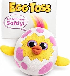 Move2Play, Easter Egg Toss Kids Game | Easter Basket Stuffer & Gift for Kids Ages 3-8+ | Hilarious Indoor/Outdoor Game | Fun Easter Toy for Toddlers, Boys & Girls
