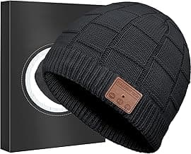 Bluetooth Beanie Hat Headphones Unique Tech Gifts Stocking Stuffer